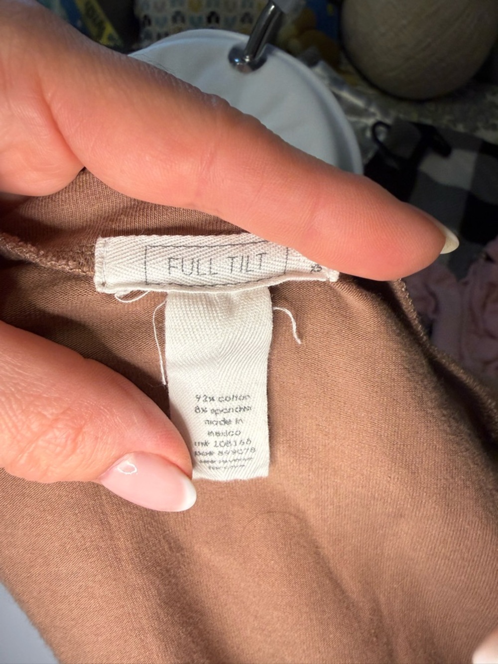 Full Tilt Brown Short-Sleeve Ruched Hem Bodycon Mini Dress - Picture 4 of 4